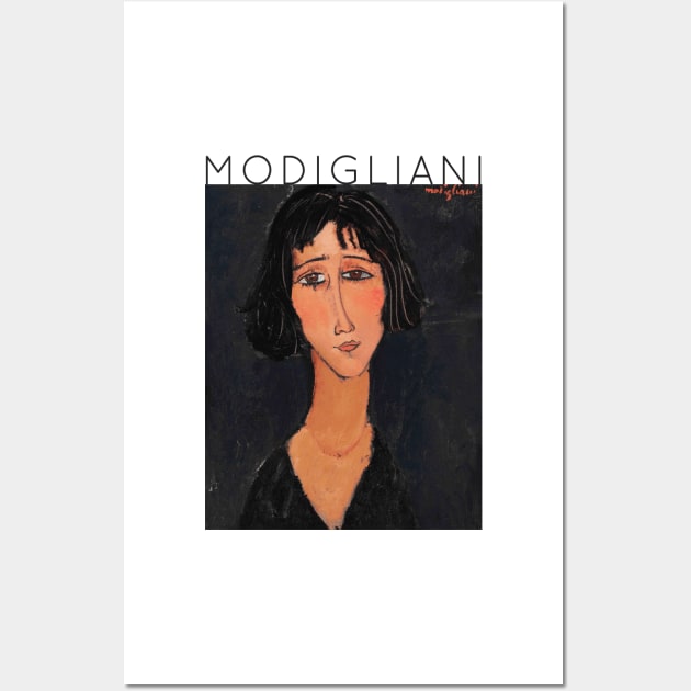 Amedeo Modigliani - Jeune Femme Margherita Wall Art by TwistedCity